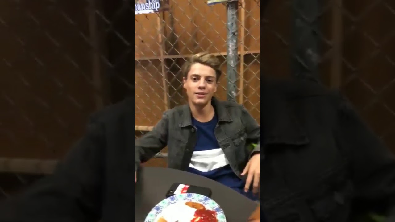 Frankie Grande - IG Livestream + Jace Norman - IG Livestream; 8.19.17 (both)