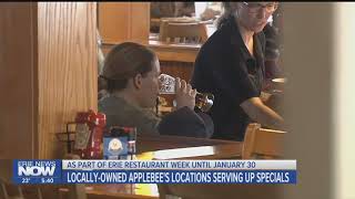 Locally-Owned Applebee's Locations Serving Specials for Erie Restaurant Week