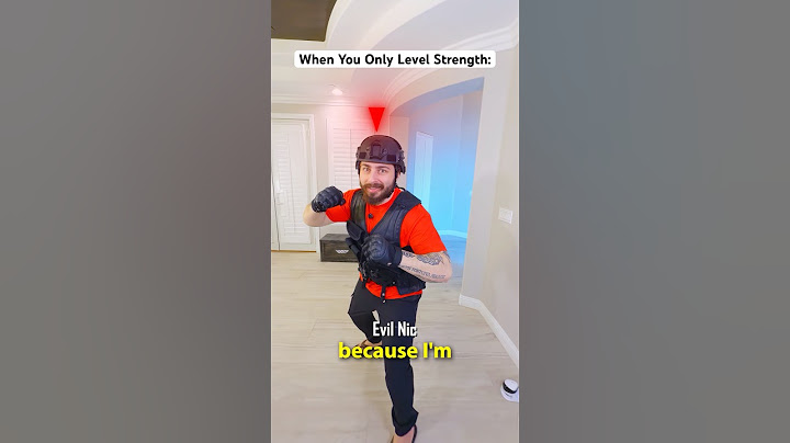When You Only Level Up Strength in Games…