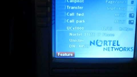 E-Metrotel UCx50 Ring Tones via Feature key