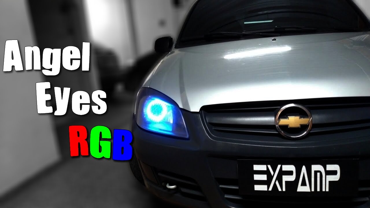 Angel Eyes RGB Multicor  -  Muda de Cor  -  Expamp