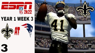 NFL 2K22 Gameplay Ep3- New Orleans Saints