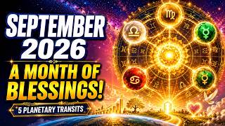 September 2026 Will Bring Major Blessings! | 5 Powerful Planetary Transits