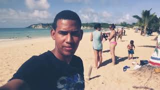 Tremendo Tiburón en la playa Macao