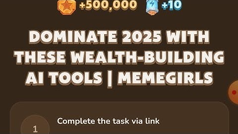 Memefi New codes I Dominate 2025 with These Wealth-Building AI Tools | MemeGirls