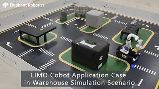 LIMO Cobot Usecase | Explore How the Mobile Robot Performs in Warehouse Simulation Scenario