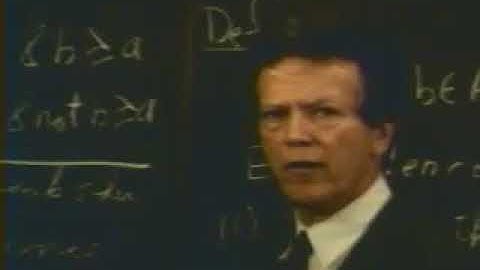 Lecture 2 - Ordinal Measurement with Patrick Suppes