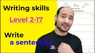 Writing Skills Level 2-17 Write your own sentence - كورس تعلم الكتابة المستوى الأول