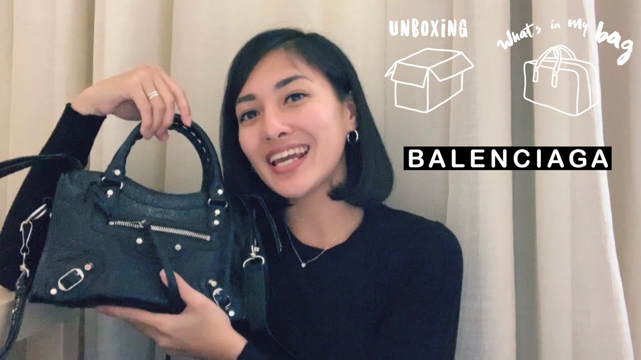 balenciaga city unboxing