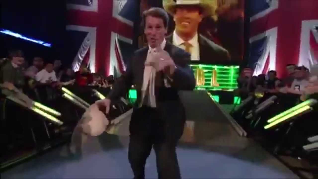 SmackDown JBL & Cole Entrance (Before going live) 23/04/14 YouTube