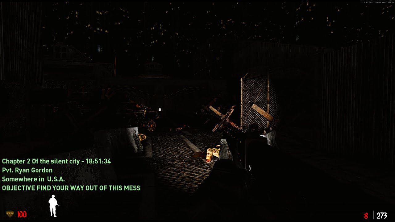 THE SILENT CITY CHAPTER 2 SMALL RAW FOOTAGE GAMEPLAY