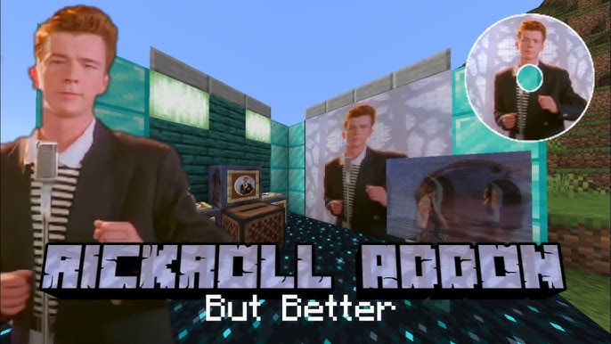 Ultimate Rick Roll Mod - Rick Roll Anyone In Minecraft Minecraft Mod