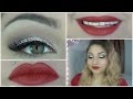 Christmas : Holiday Glitter Look Makeup Tutorial