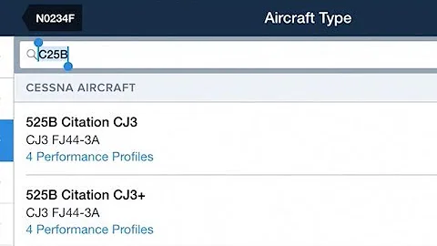 ForeFlight How-To: Set Up Aircraft Performance Profiles For Existing Aircraft