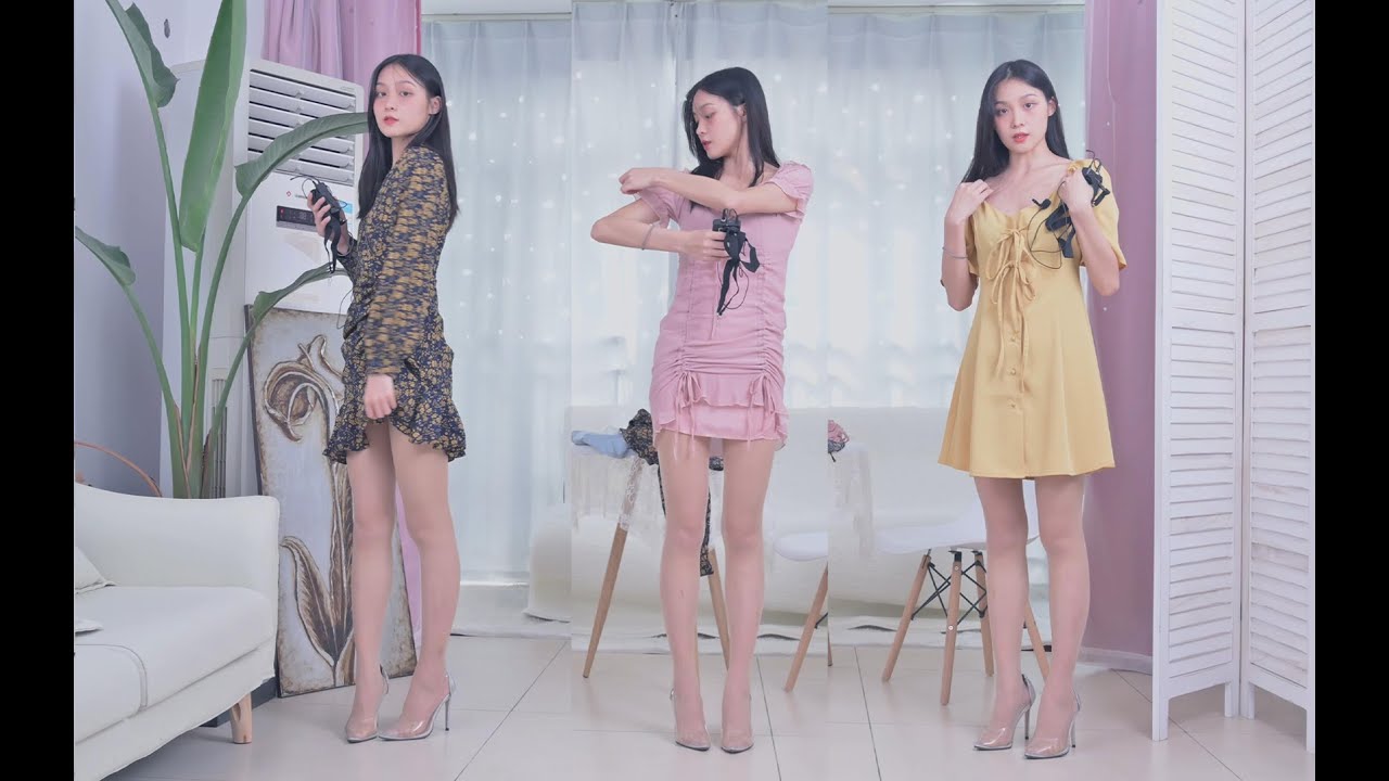 【SSA丝社】腿模君君开箱新裙子，真实体验不吹不黑（85期）