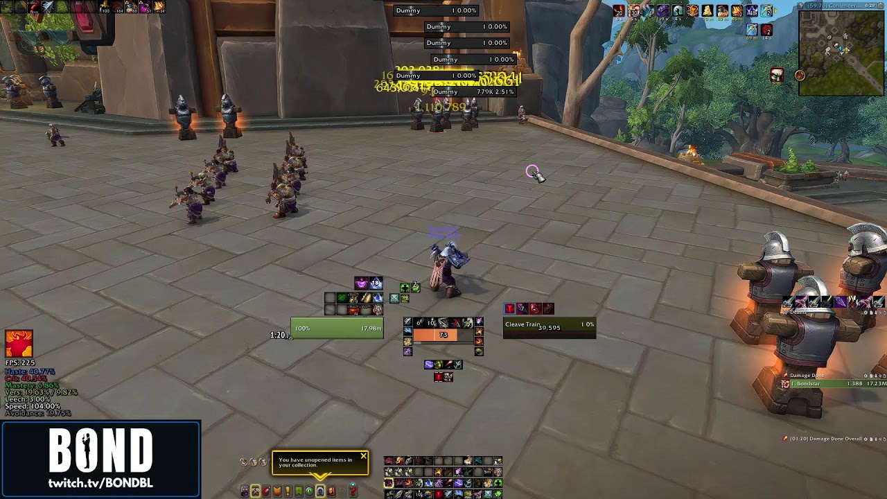 Ele shaman player practices for MDI