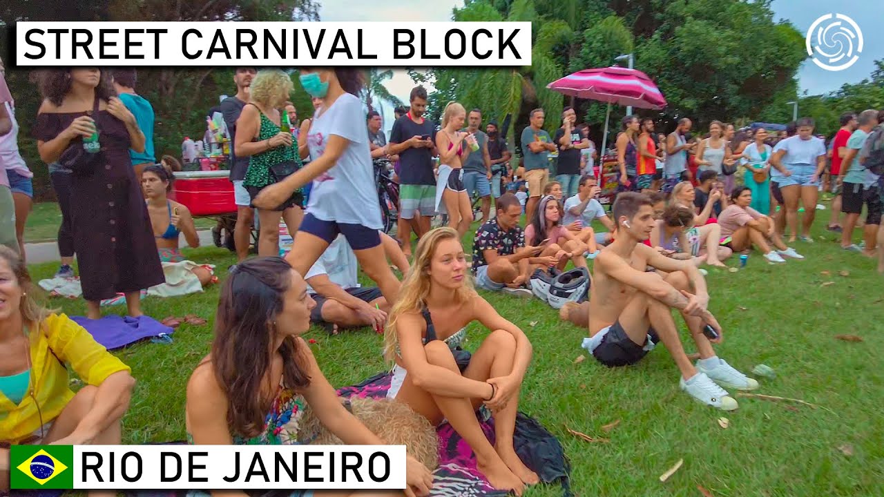 🇧🇷 Carnival Block Rio de Janeiro: Tambores de Olokum | Rio de Janeiro, Brazil |【4K】2022