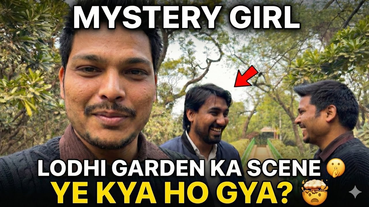 GF vs BEST FRIEND in Lodhi Garden! 😂 Ye Kya Ho Gaya? | Part 1 | Funny Video | Nimolia Vlogs |