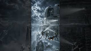 Hidden Observatory Bunker Escape | Snowy #Veo3 #HiddenBunker #MountainEscape #AICinema #ai