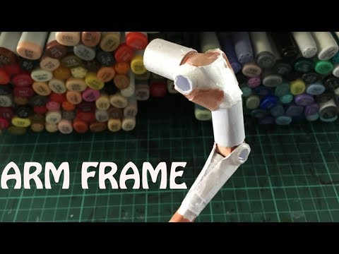 The Arm Frame - How To Make A PAPER MODEL Ep. 4 (Tutorial)
