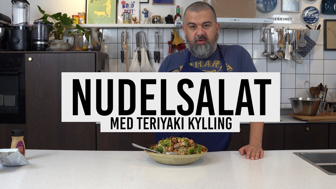 Nudelsalat med teriyaki kylling - Hverdagens helte #3