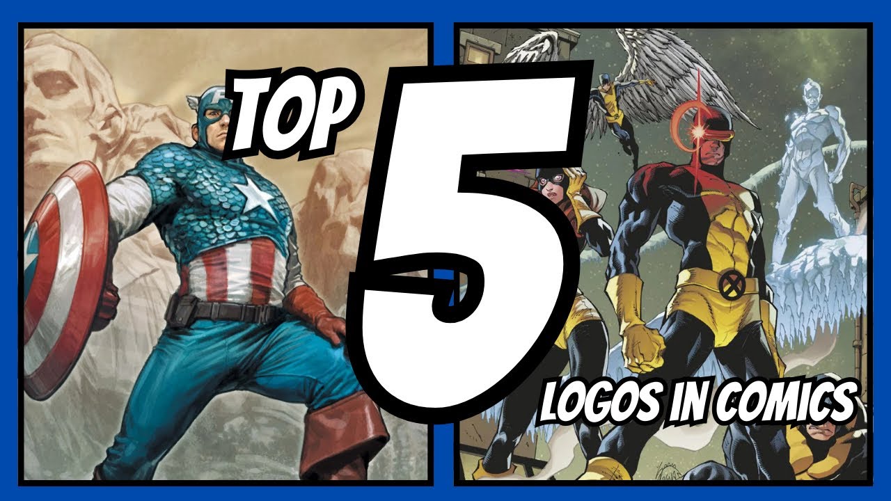 Top 5 Logos in Comics