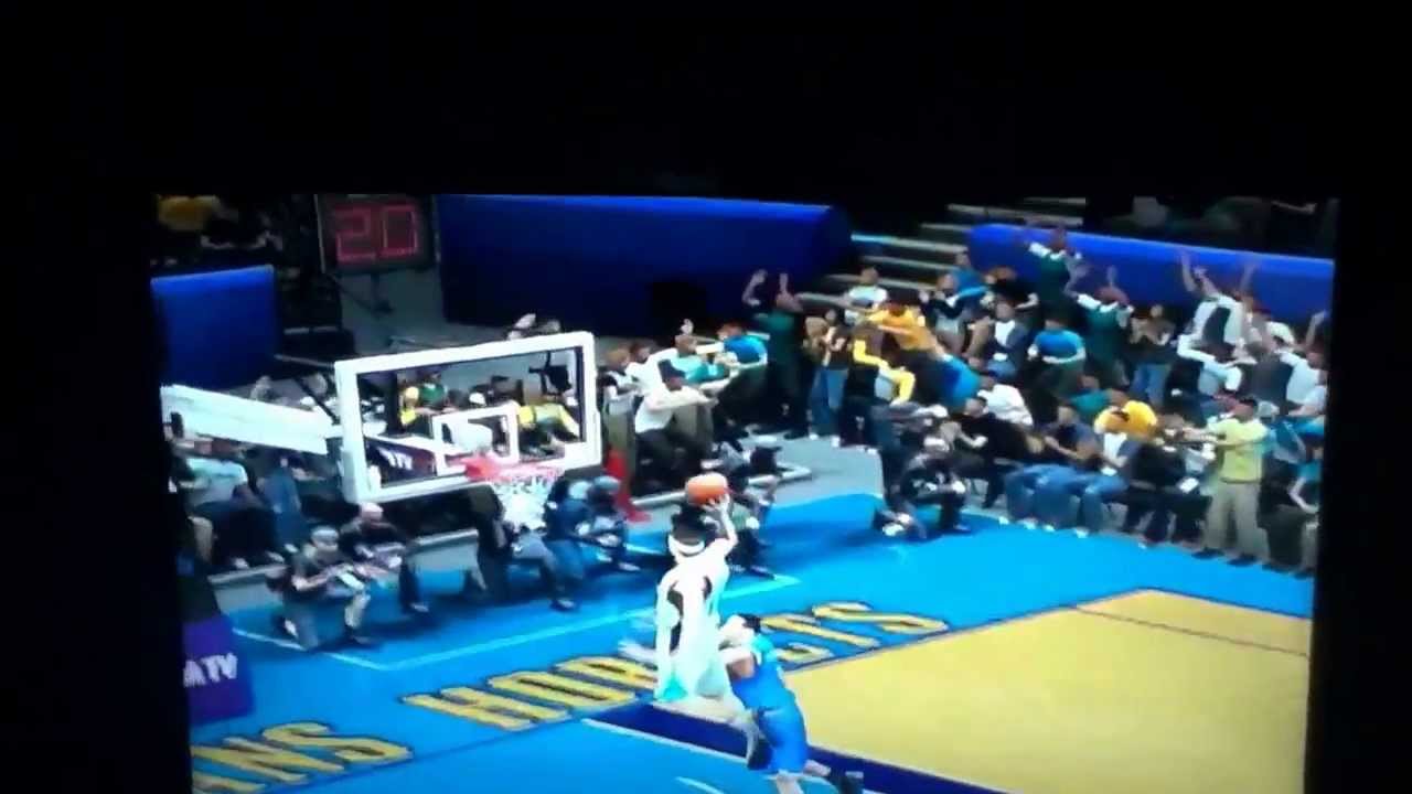NBA 2K13 My Career Free Throw Line Dunk! YouTube