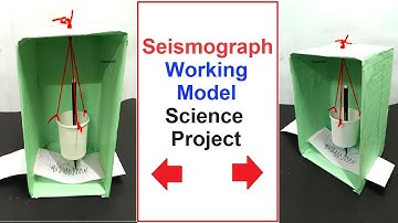 seismograph working model science project exhibition - earthquake recorder - diypandit | DIY pandit