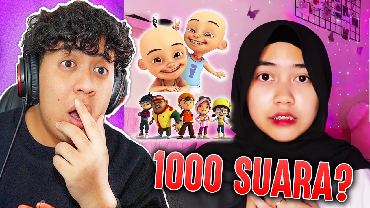 AWEK NI BOLEH BUAT 1000 SUARA?! SEBIJIK MACAM UPIN IPIN!