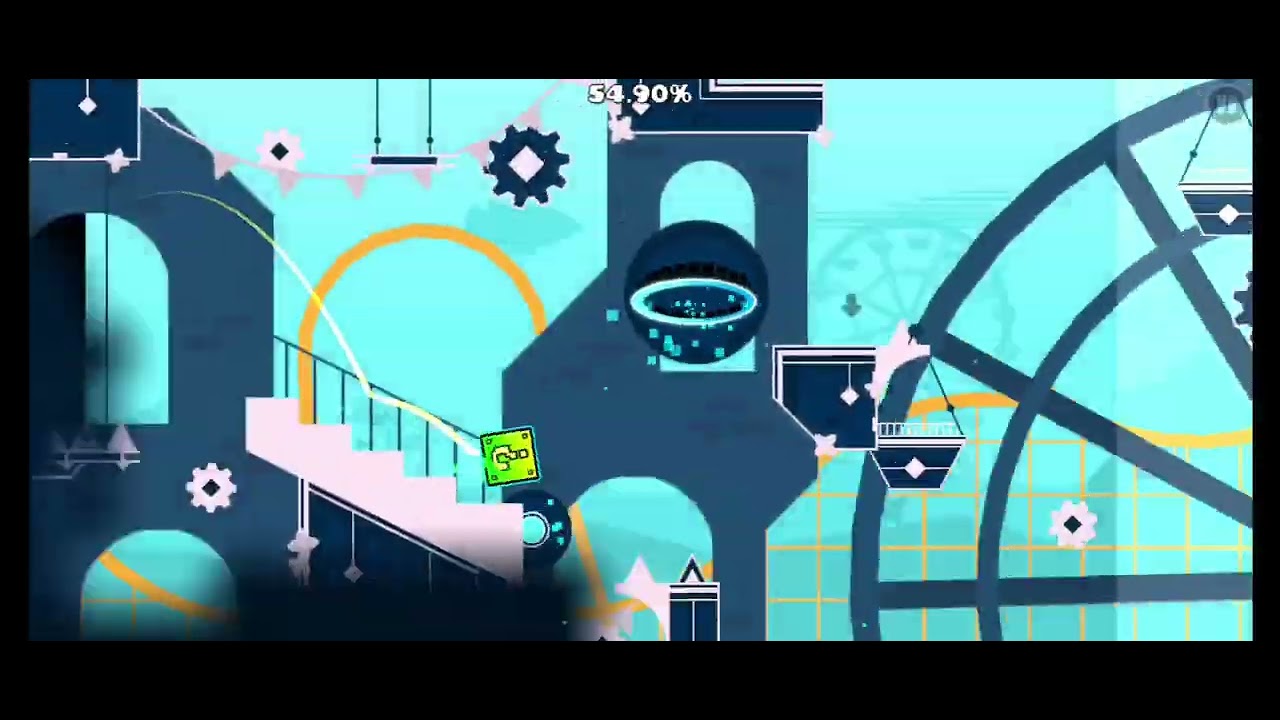 "Interim" by KineticFrost | Geometry Dash | Daily Level #21 - YouTube