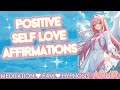 Affirmations for self love and positive thinkingasmr meditation hypnosis