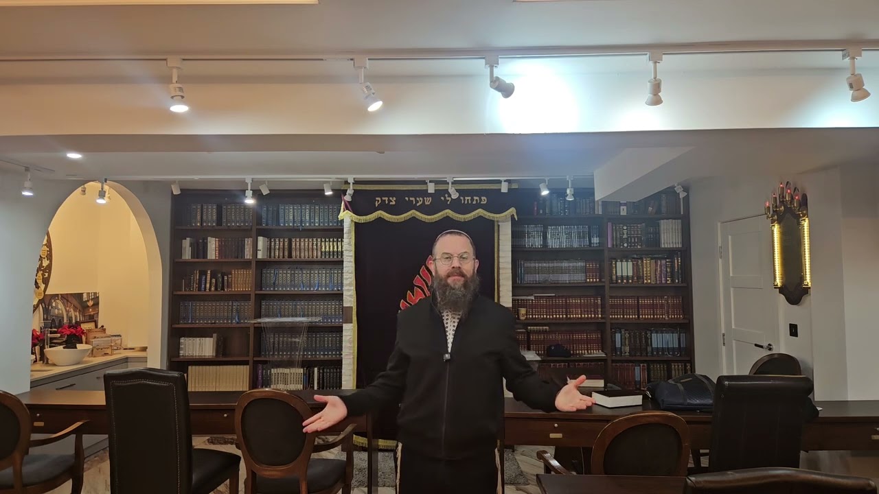 מה פירוש המילה דאווען ? מאיפה המקור של זה? פרשת ויצא. הרב דוד כץ חב"ד ווסט המפסטד