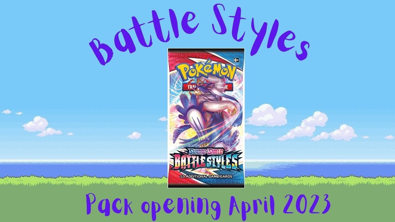 Pokemon Sword & Shield Battle Styles pack opening 4 9 23