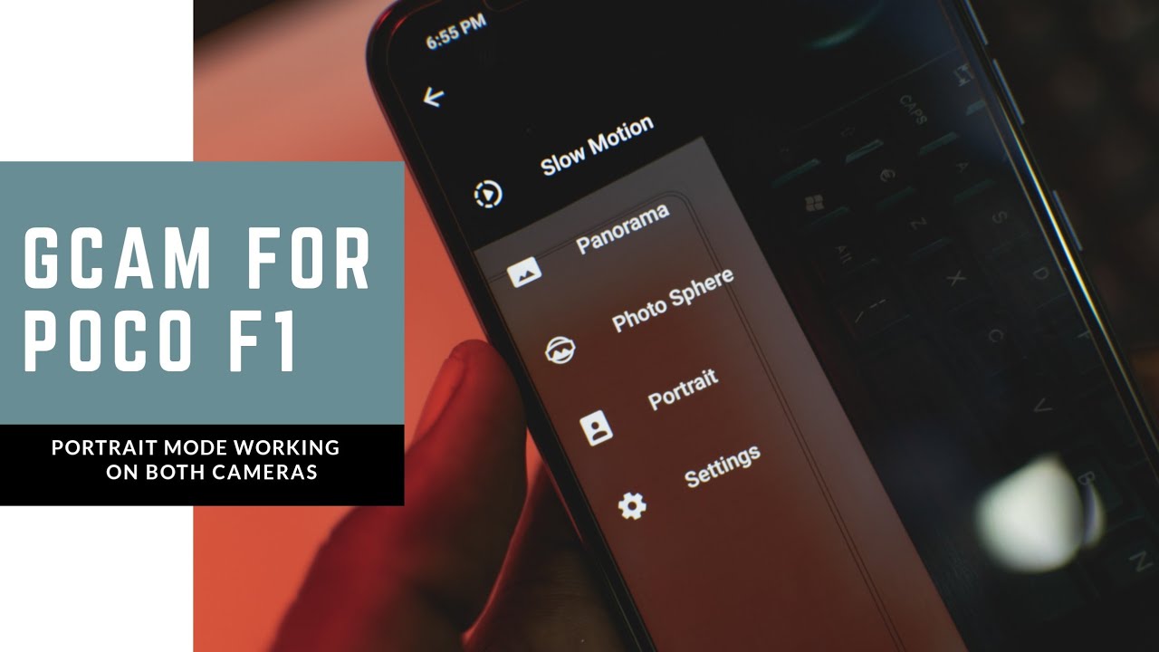 Google cam mod for Poco F1 with portrait mode (Without root)