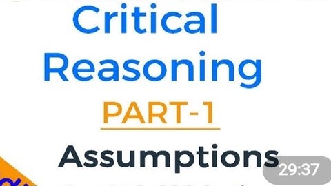 MDCAT Logical reasoning and Critical thinking questions with solutions past papers by Star institute