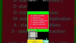 Smartkids Maths Class (Basic Arithmetic Operation).