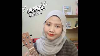 Asli.. ni lagu gombal bangeet 😝#riskyfebian #alamak #ukulelecover #chordmudah