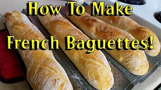 French Baguette Recipe! (How To Make French Baguette) WilliamsSonoma Recipe For French Baguette