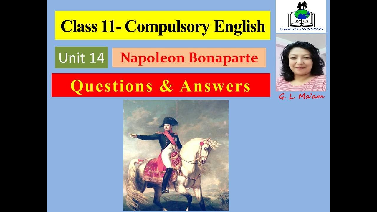 Napoleon Bonaparte QA - (Compound Noun Phrases)