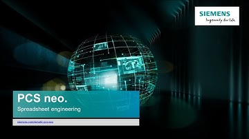 SIMATIC PCS neo Spreadsheet engineering (SWE)
