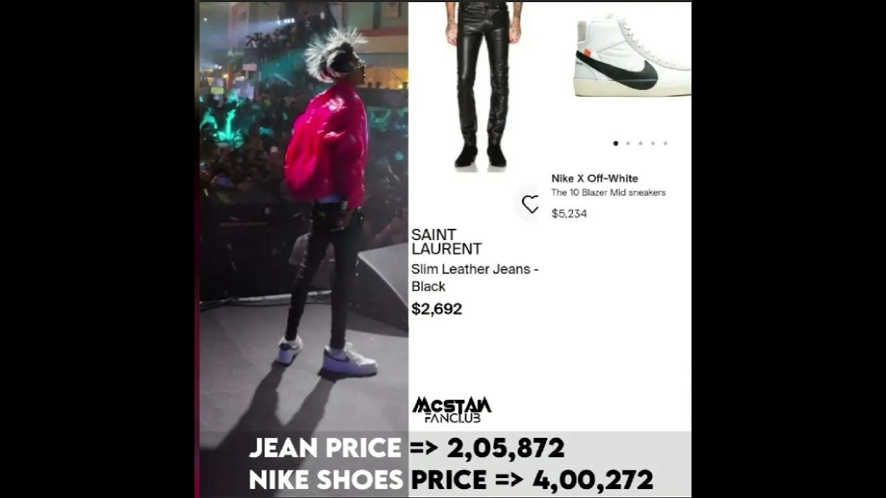 MC STAN dresses price in Bigboss