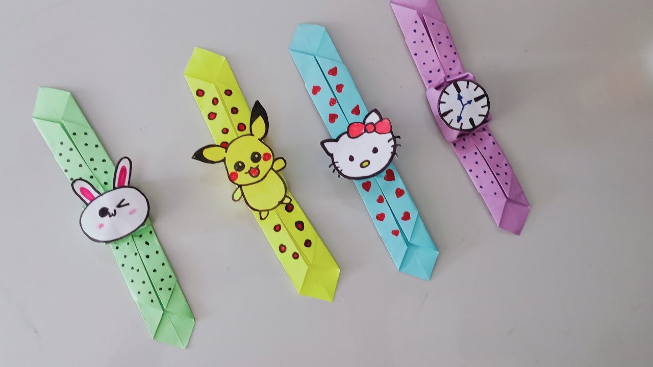 How To Make Origami Watch Origami Watch | How To Make Easy Paper Watch