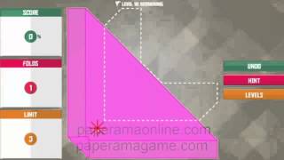 Paperama Level 16   Tani   Walkthrough
