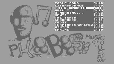 C64: Phobos Music Collection 1998 by Axelerate ! Commodore 64 (C64)