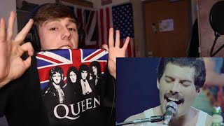 American Reacts to Queen - Somebody To Love LIVE (Montreal 1981)