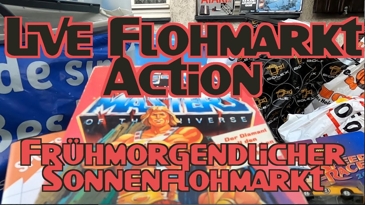 RTT #75: Live Flohmarkt Action *Frühmorgendlicher Sonnenflohmarkt*