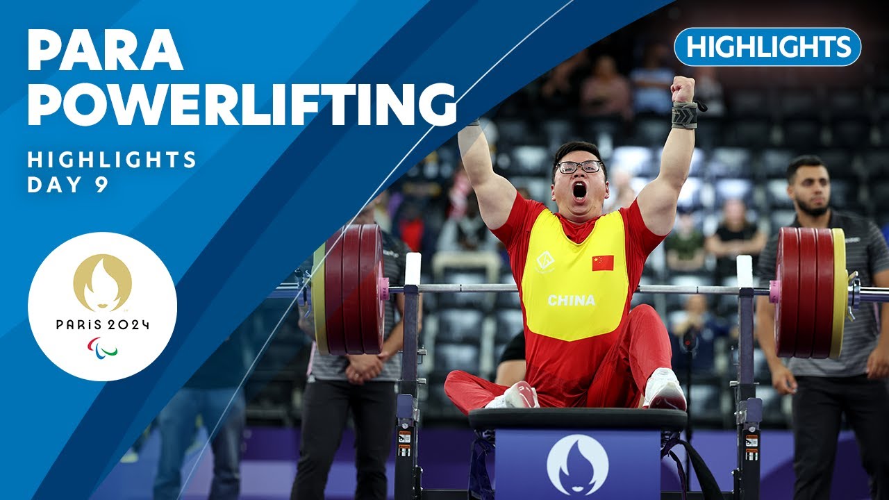 🏋️ Para Powerlifting Highlights | Day 9 | Paris 2024 Paralympic Games