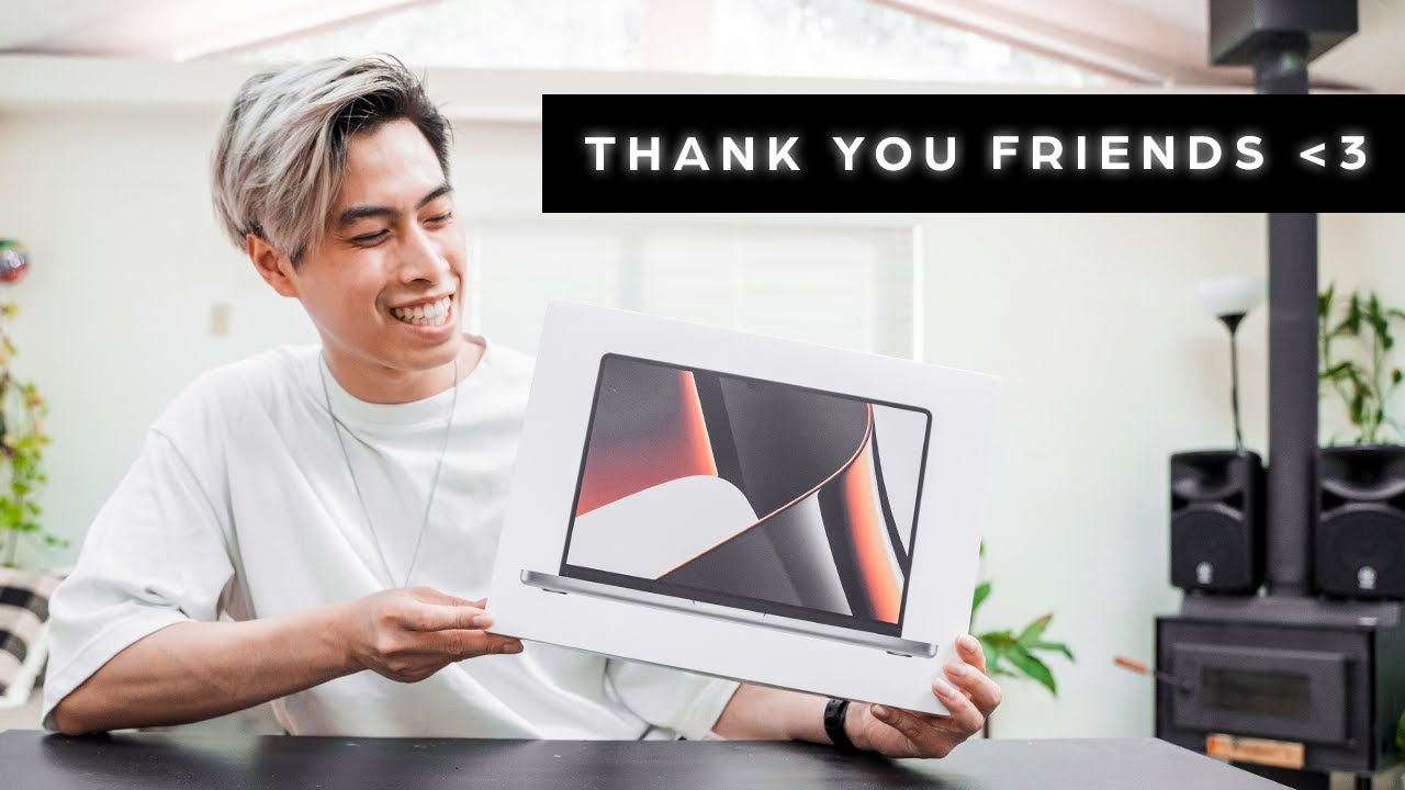 My friends got me a new laptop | Unboxing Macbook Pro M1 14in - YouTube