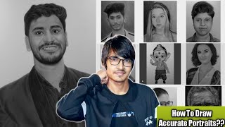 Grid Method For Outline | How to draw Accurate Outlines screenshot 3