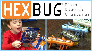 HEXBUG Nano Nitro Habitat Toy Unboxing TOY Opening and Review
